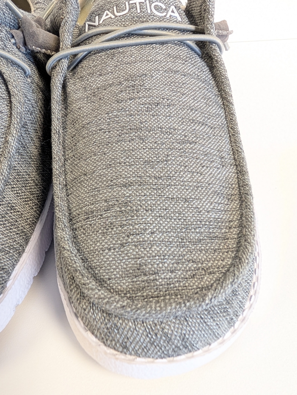 Nautica Rushford Slip On Shoes Mens 13 Gray Casual Comfort Lightweight Loafer - Picture 7 of 14